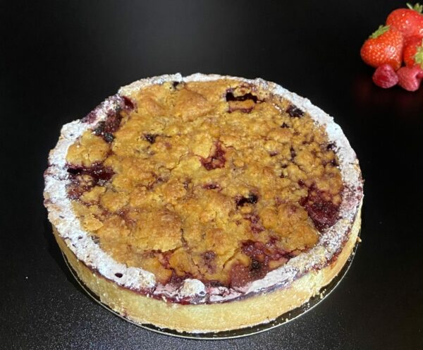 Tarte Crumble Aux Fruits Rouges