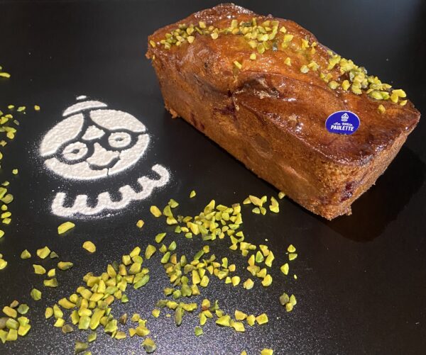 Cake Pistache et Griottes