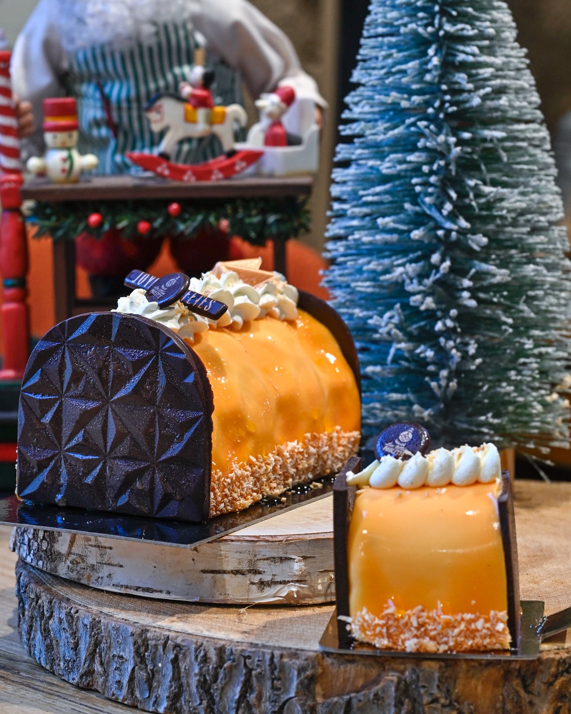 La bûche coco mango