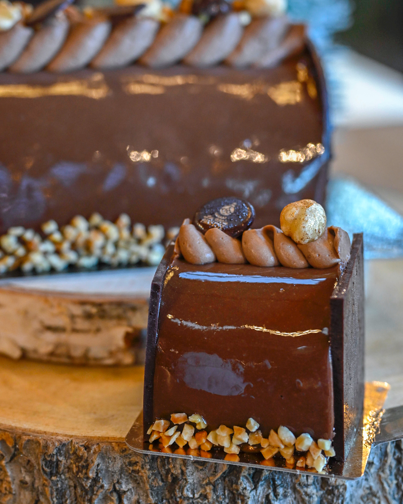 Nos bûches légères individuelles