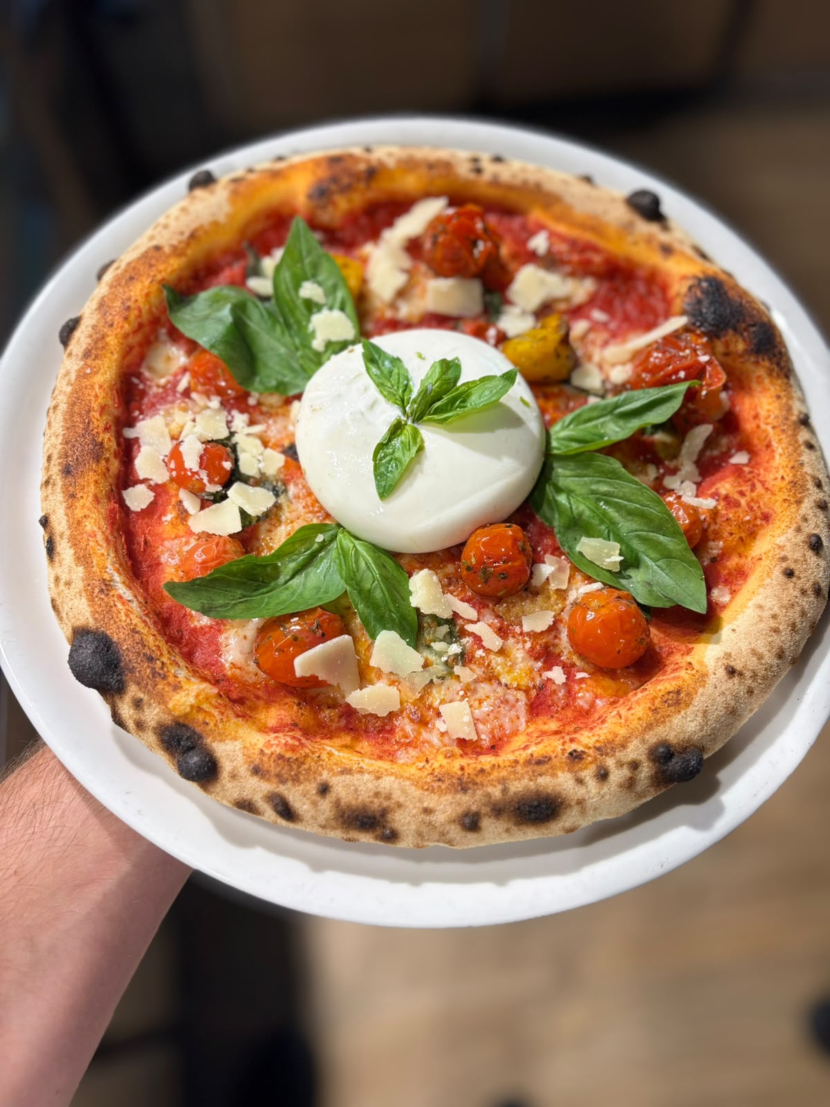 Pizza du moment - Burrata