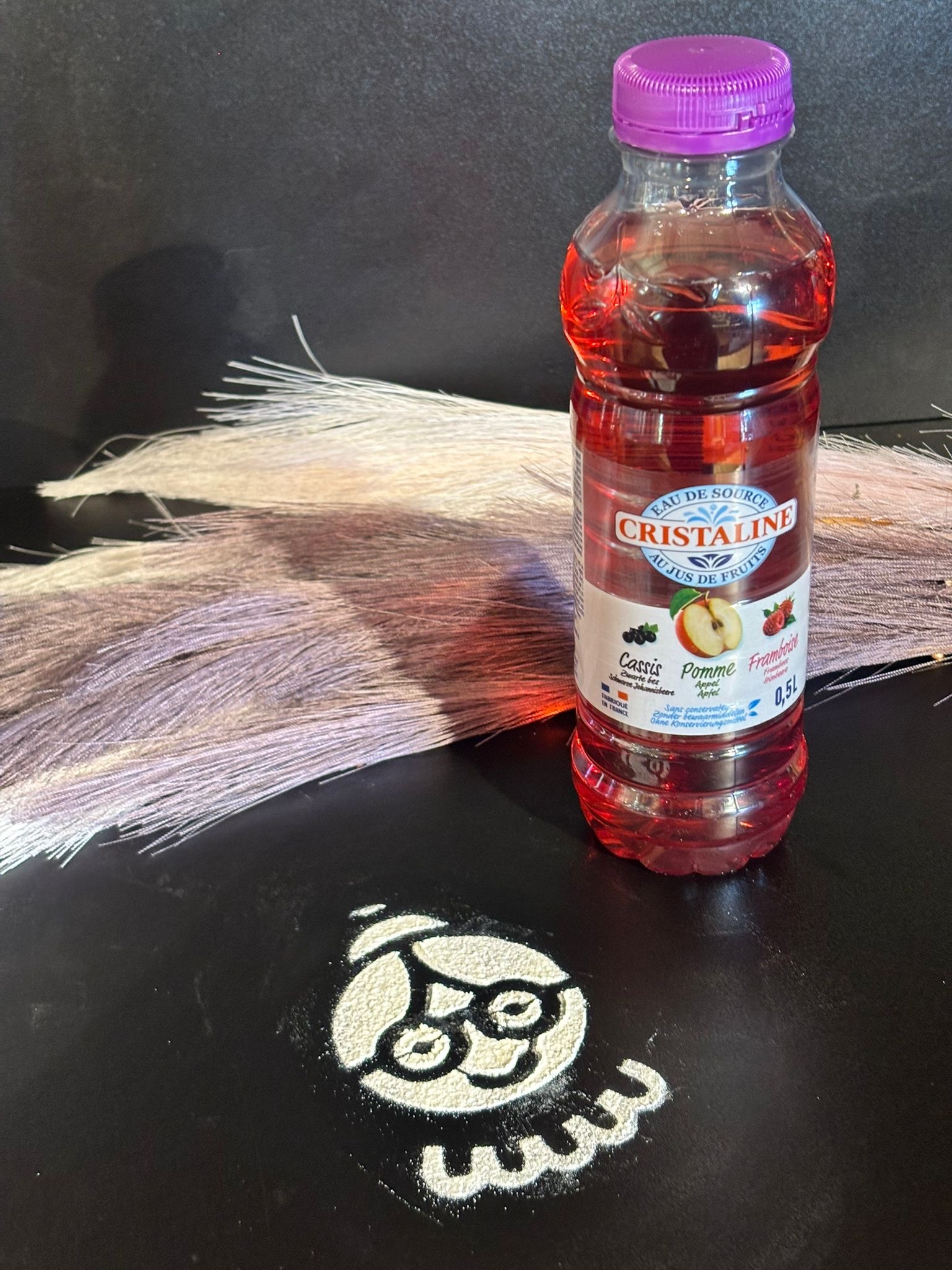 Cristaline Pomme Cassis Framboise